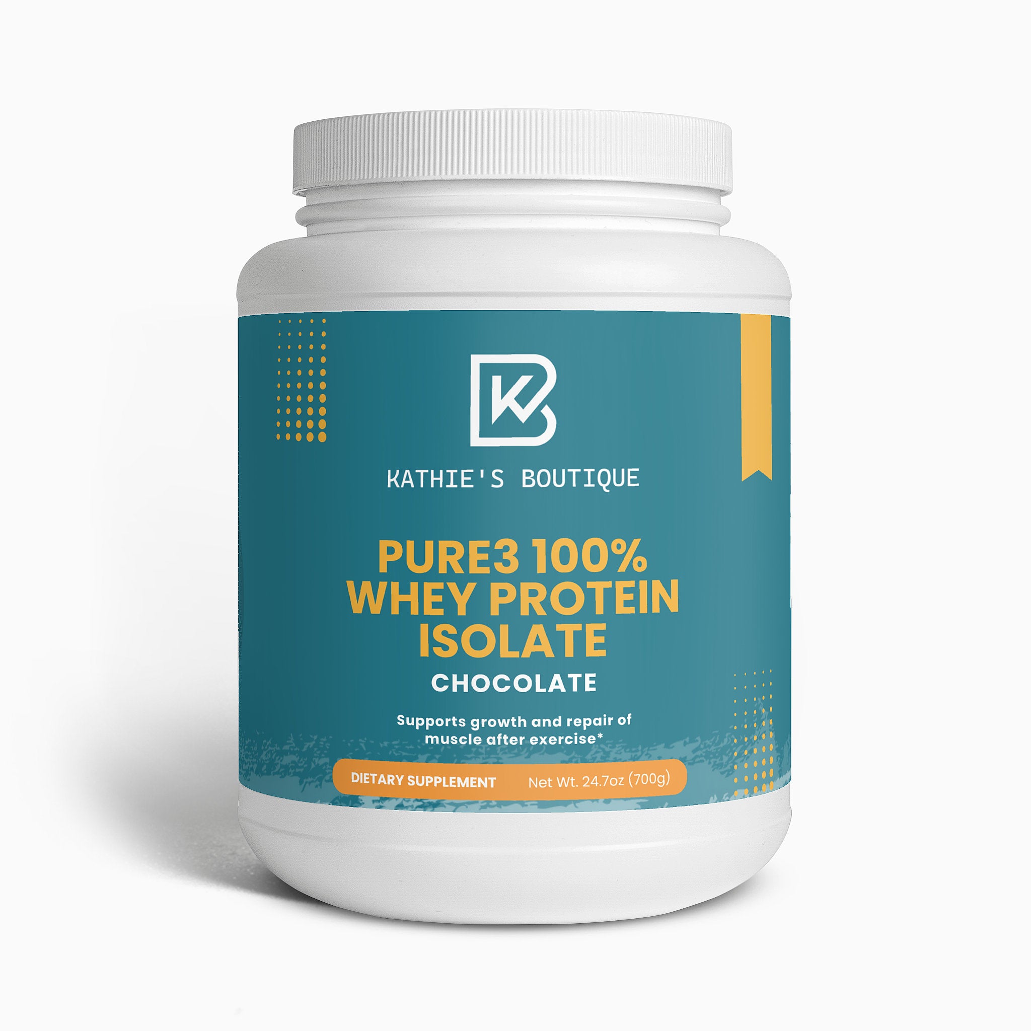Pure3 100% Whey Protein Isolate (Chocolate)