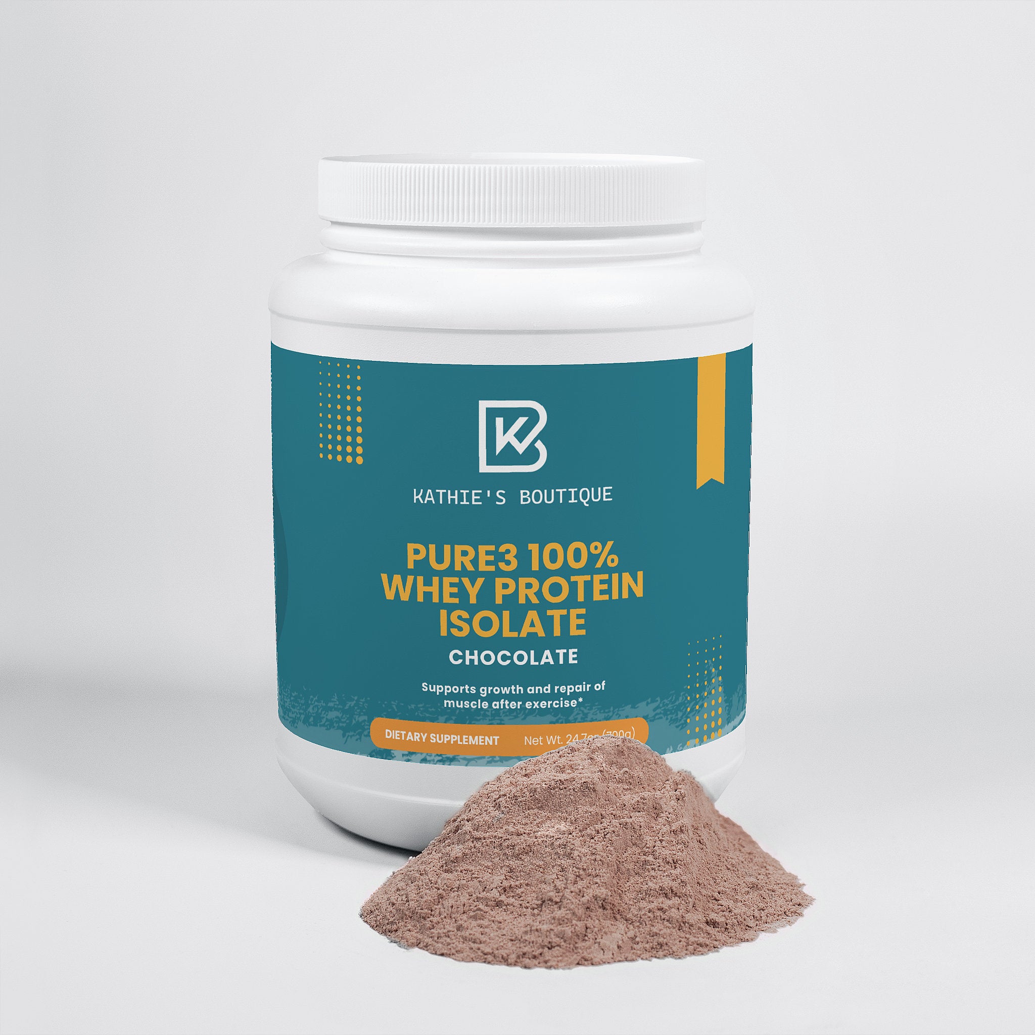 Pure3 100% Whey Protein Isolate (Chocolate)