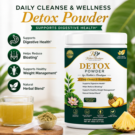 Detox Powder — Pineapple Flavor